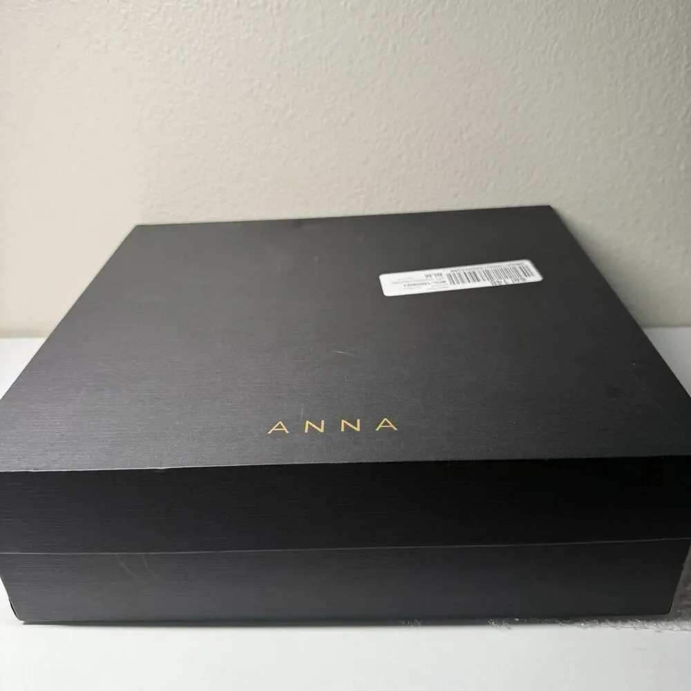 ANNA New York Coluna Silver & Carrara Marble Menorah Modern Hanukkah Holder
